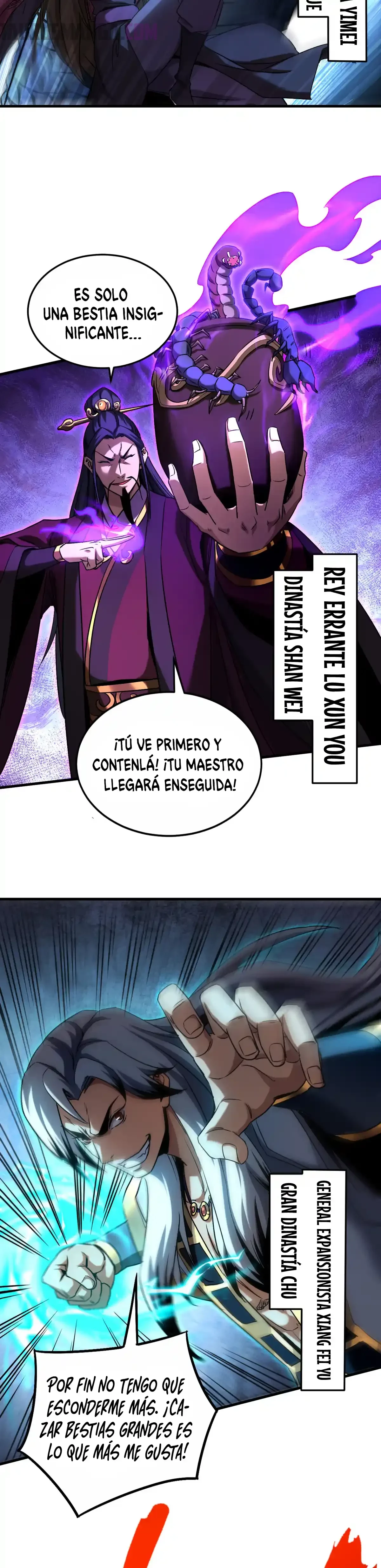 Mientras mis discípulas se matan, yo me relajo! > Capitulo 108 > Page 31